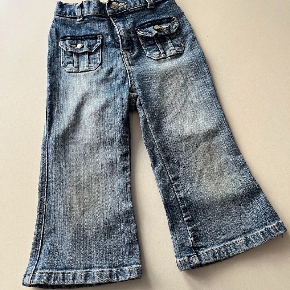 GAP baby stretch flare jeans - 18-24 mo